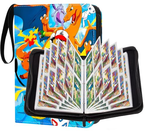 Karten Sammelalbum für Karten 50 Seiten 400 Kartenkapazität,Karten Sammelalbum,Sammelmappe Karten,Sammelalbum für Karten,Geschenk Kinder