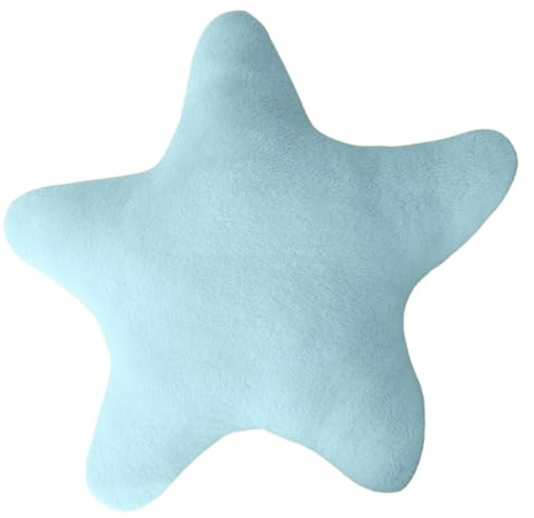 Almohada con Forma de Estrella para Niños - Cojín de Felpa, Almohada de Bonita, Cojín de Sofá con Funda
