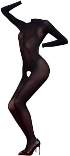 RUIBAVYA Femme Bodystocking Lingerie Sexy Combinaison Resille Body Sexy Collant Sexy