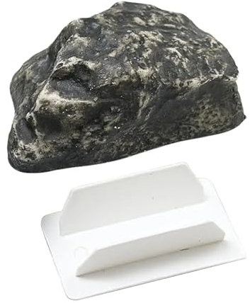 Pietra nascondiglio chiave Nascondi una chiave finta roccia decorativa resistente alle intemperie, portachiavi di ricambio nascosto for il giardino, all'esterno, for il geocaching paesaggistico