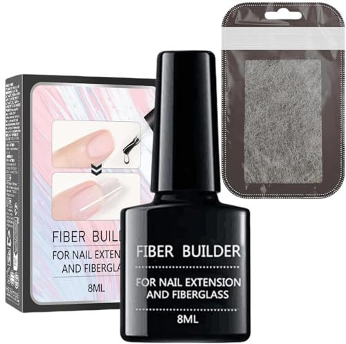 Instant Nail Repair Gel - Glue for Cracked Nails, Broken Nails Treatment, Strengthener and Hardener for Nail Extensions - 8ml