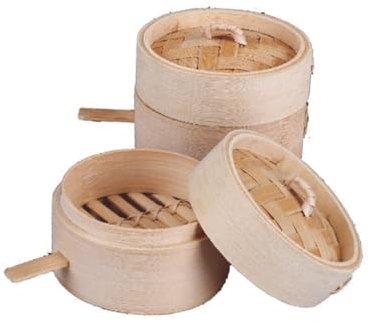 PEPLAYTAL Vaporera De Madera Vaporera Para Postres Olla De Vapor Accesorios Cocina Rejilla Redonda Cocción Al Vapor