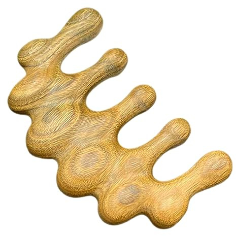PACKOVE Gua-sha-massagekamm Mit Breiten Zinken Zur Kopfhautpflege Antistatischer Kamm Für Entspannende Kopfmassagen Glatt Und Angenehm Anwendung