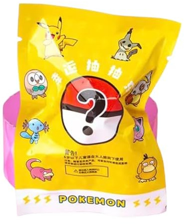 Pokémon Surprise Blindbeutel Radiergummi Figur | 15+ Jahre | Einzelbeutel