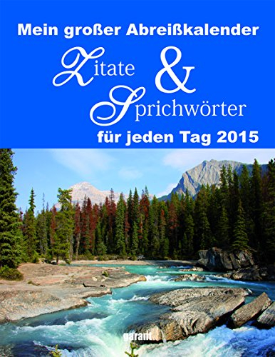 Abreißkalender - Zitate & Sprichwörter 2015