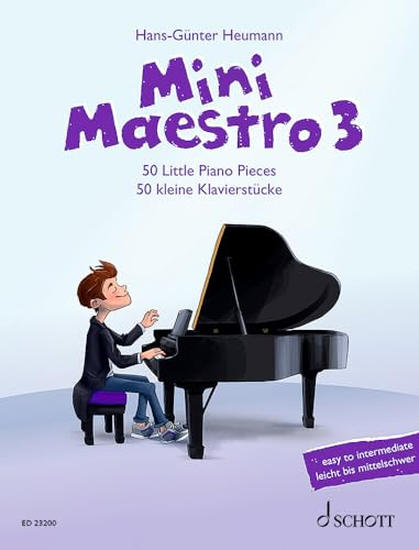 Mini Maestro: 50 kleine Klavierstücke. Band 3. Klavier. (Mini Maestro: 50 Little Piano Pieces, Band 3)