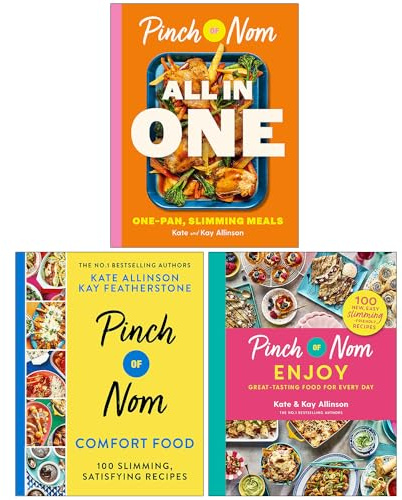 Pinch of Nom Collection 3 Books Set By Kay Allinson & Kate Allinson (Pinch of Nom ALL IN ONE, Comfort Food & Enjoy)