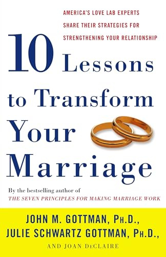 Ten Lessons to Transform Your Marriage: America's Love Lab Experts Share Their Strategies for Strengthening Your Relationship