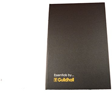 Exacompta - Réf GESEVB1Z - Guildhall - Carnet de TVA Essentials - Format A4 297 x 210 mm - Couverture Noire - Entrées, Dépenses, Services, Ventes de Crédit, Registres des Prises Quotidiennes
