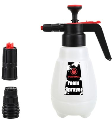 Foam Sprayer, Foaming Pump Blaster Hand Pressure Snow Foaming Cannon Water Blaster, Hand Pressurized Soap Sprayer Manual Foam Cannon Car Wash