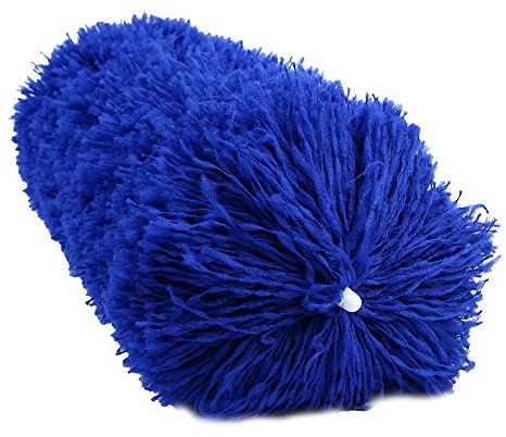 Plumero electrostático, Plumero de Microfibra con Microfibra Suave, Cabezal Flexible para Limpiar Muebles(Deep Blue)