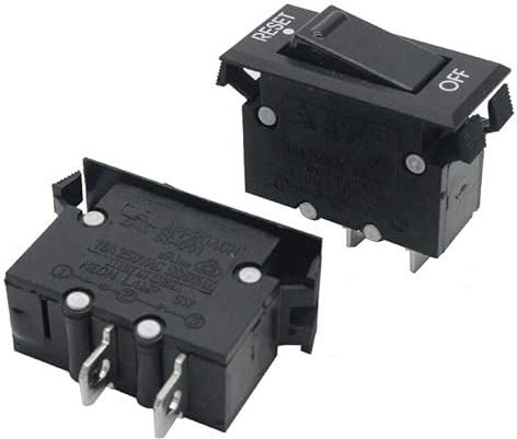 REACHYEA Approach ss-001 Interrupteur à bascule Noir 10 A Protection de courant de surcharge Débarrassement