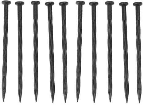 50pcs Piquets d'ancrage Bordure de Paysage pour Pavés Fixation Tente Gazon Extérieur Jardin