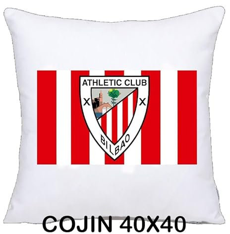 Genérico Bilbao c.f Cojin 40x40-cojin Bilbao 40x40-cojin Bilbao Decoracion-cojin Futbol