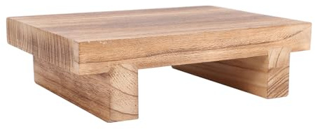 Nachttisch-Tritthocker aus Holz mit 180 kg Tragkraft, rutschfester Holz-Tritthocker für Erwachsene und Kinder, tragbarer Tritthocker, rutschfester Tritthocker, Schlafzimmer, Tritthocker, Küche,