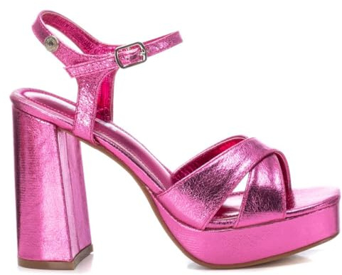 REFRESH - Sandalia Mujer Fucsia - Calzado Cómodo y Versátil - Moda casual - Modelo 17189604 (Talla 38)