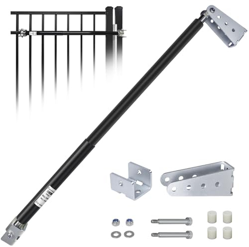 TB200 Hydraulic Gate Closer, Durable Automatic Gate Closer | 110° Maximum Opening Angle, For 60–140 Lbs Vinyl, Steel, Wood And Chain Link Fence Gates