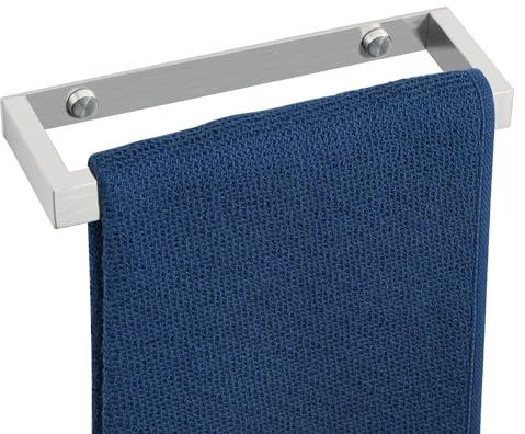 SAYAYO 20CM handdukshållare självhäftande, handduksstång,Borstad