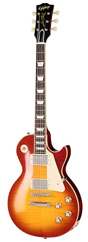Epiphone 1960 Les Paul Standard Reissue Washed Cherry Sunburst - Single Cut E-Gitarre