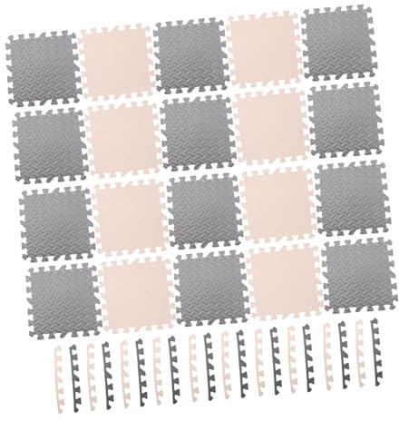 SUPVOX 20pezzi Tappetino in Schiuma Per Gattonare Tappetino Per Ragazzo Ragazza Lavabile e Riutilizzabile Cuscino Da Pavimento Sicuro e Confortevole Per Ragazzo