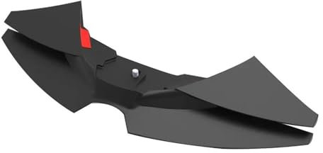 DZSQTGJKIO Aerodinamica per MT07 per MT 07 2024 2025 Alettone Aerodinamico per Motocicletta Alettone Anteriore Spoiler Anteriore Kit Ala Aerodinamica