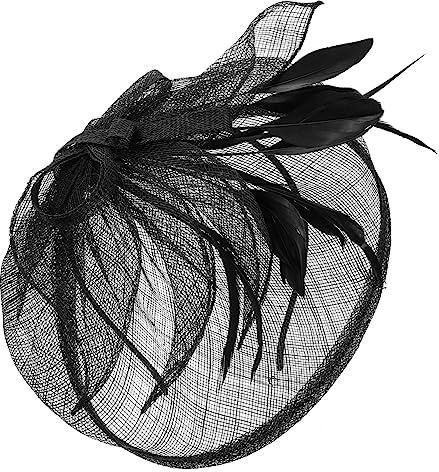 UKCOCO Cappello Fascinator Per Donne Copricapo Per Tea Party Matrimonio Banchetto Compleanno Spettacolo