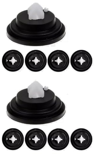 Pack of 10 Replacement Rubber Ball Valve Washers - Fits All Siamp Fill Valves