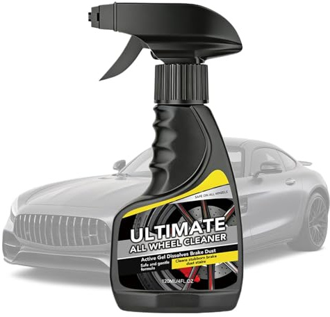 Detergente Per Cerchioni - 120 Millilitri Spray Rimuovitore Di Ruggine | Spray Detergente Per Cerchioni,Adatto A Auto Camion SUV Rimorchio Utilizzo Domestico Garage Officina Area Di Parcheggio