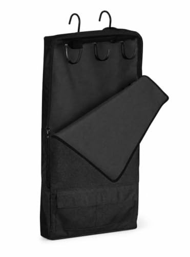 Hellery Trensentasche mit Haken reißfest Zaumzeugtasche mit Haken verschleißfest Halftertasche für Pferdeanhänger