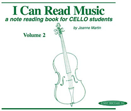 I Can Read Music, Volume 2: A note reading book for CELLO students
