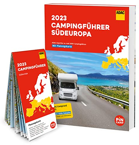 ADAC Campingführer Südeuropa 2023: Mit ADAC Campcard und Planungskarten