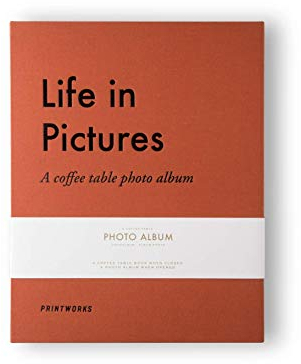 Printwork Photo Album Life in Pictures Orange
