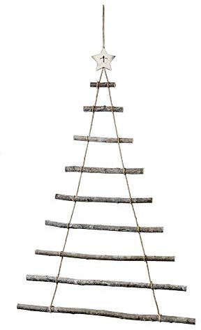 Holzleiter Baumform natur Länge 75 cm x Breite 68 cm