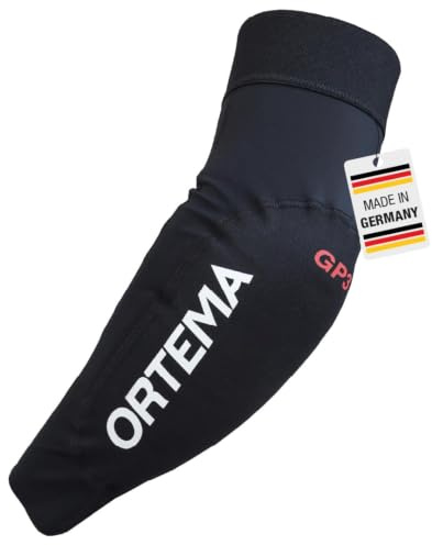 ORTEMA GP 3 Elbow Protector - Premium Ellenbogen Protektor im schlanken Design - optimaler Schutz für Motobike/Enduro/Downhill/Bike/MTB/Freizeit & mehr