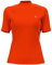 Generic HDTIYUYP Damen Surfshirt BadeMODUS Rash Guards Damen UV Schutz Schwimmshirt Schnelltrocknend Aktives Wassersport Schwimmshirt Atmungsaktives Surfshirt Strand Wet Top, Orange, L