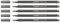 STABILO 5 Metallic Filzstifte - Pen 68 Metallic - mittlere Spitze - Silber