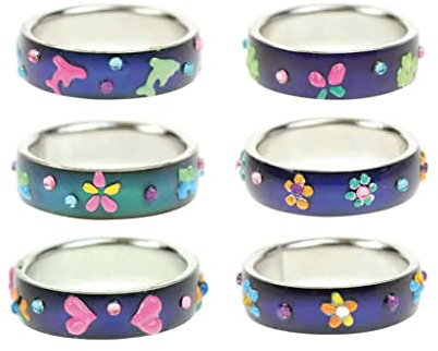 bb-Klostermann Mädchen STIMMUNGSRING Blume gr.52