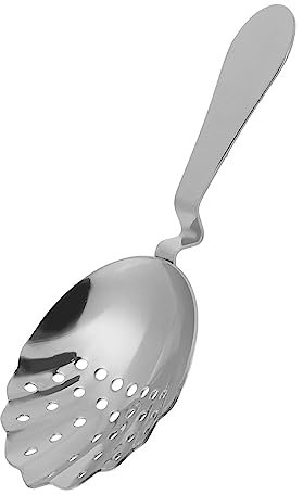 HOLIDYOYO Filtro De Hielo De Acero Inoxidable Para Bar Colador Profesional Para Cócteles y Mixólogos Para Preparar Bebidas