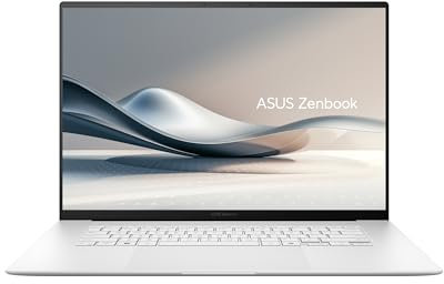 ASUS Zenbook S 16 UM5606WA-DRRK360W 16 Pouces 3K OLED 120Hz Pc Portable (processeur AMD Ryzen 9 HX 370, 32GB LPDDR5X, 1TB SSD, AMD Radeon 890M Graphics, Windows 11 Home) – Clavier AZERTY