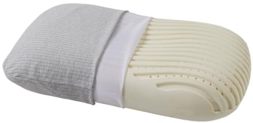 YGMNQAL Latex Kissen Kissen aus Naturlatex mit Baumwollbezug, weich, ohne Druckunterstützung