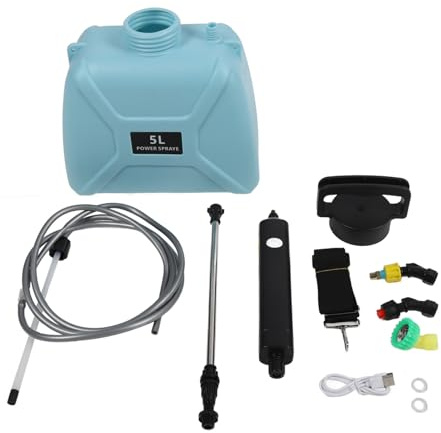 Natudeco Pulvérisateur électrique de Jardin, désherbant, Grande capacité, alimenté par Batterie, pour l'arrosage des Plantes, à la Ferme et dans la Cour, Vaporisateur Portable pour