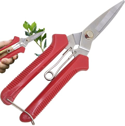 Tijeras De Jardín | Recortadoras de Plantas de Interior Resistentes,Podadoras de Jardín Ergonómicas Antioxido, Tijeras de Precisión para Bonsáis y Setos