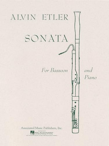 Sonata: Bassoon with Piano Accompaniment (Woodwind Solo)