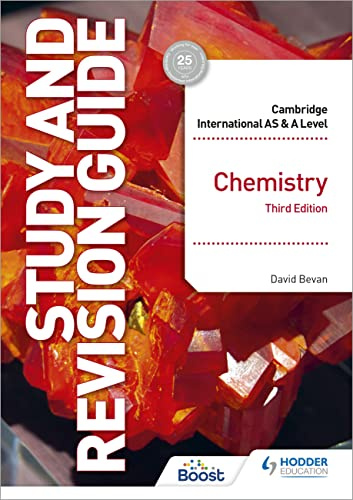 Cambridge International AS/A Level Chemistry Study and Revision Guide Third Edition: Hodder Education Group
