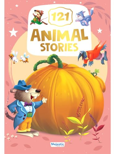 121 Animal Stories - Illustrated Story Book for kids - English short stories with Colourful Pictures - Best Bedtime children stories For younger children | The Book Tree Books