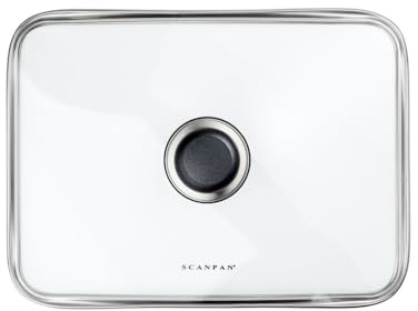 SCANPAN Classic Glasdeckel 35x26 cm für 5 l Bräter, Ofenfest