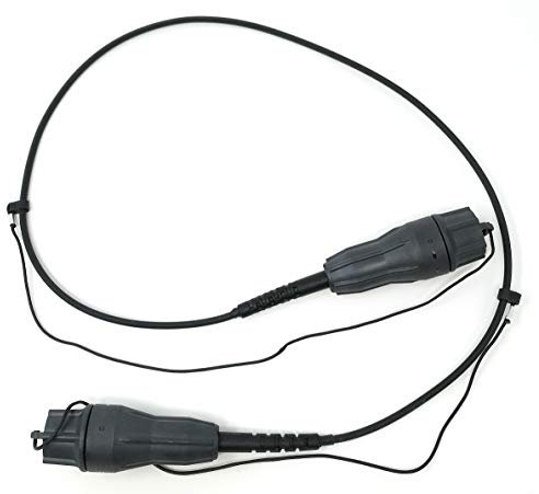 Ultra Spec Cables FTTA impermeabile incapsulato 2 core LC-UPC Singlemode TPU Outdoor Cavo a fibre ottiche - 1 metro