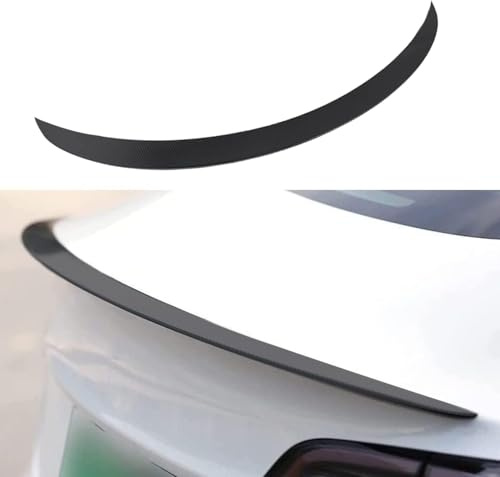 Performance Spoiler Flügel Autos Heckspoiler für Tesla Model Y 2021–2024 (Mattes Carbon)