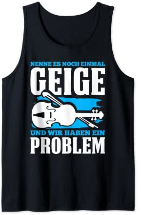 Bratsche Spielen Viola Musik Bratschist Orchester Violist Tank Top
