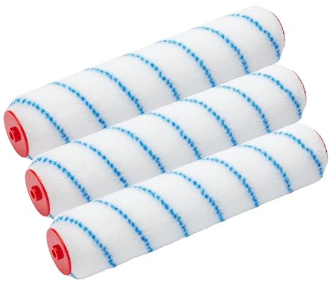ProDec Advance 12 inch x 1.75 Double Arm Floor Painting Woven Paint Roller for Fast Application and Rapid Coverage with Floor Paints and Two Pack Paints, 12 (Pack of 3)